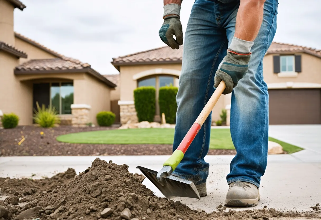 Landscaping queen creek az in Gilbert